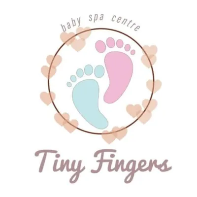 Tiny Fingers Baby Spa лого