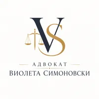 Адвокат Виолета Симоновски лого