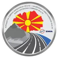 Bechtel Enka Corridor 8 and Corridor 10d Motorway лого